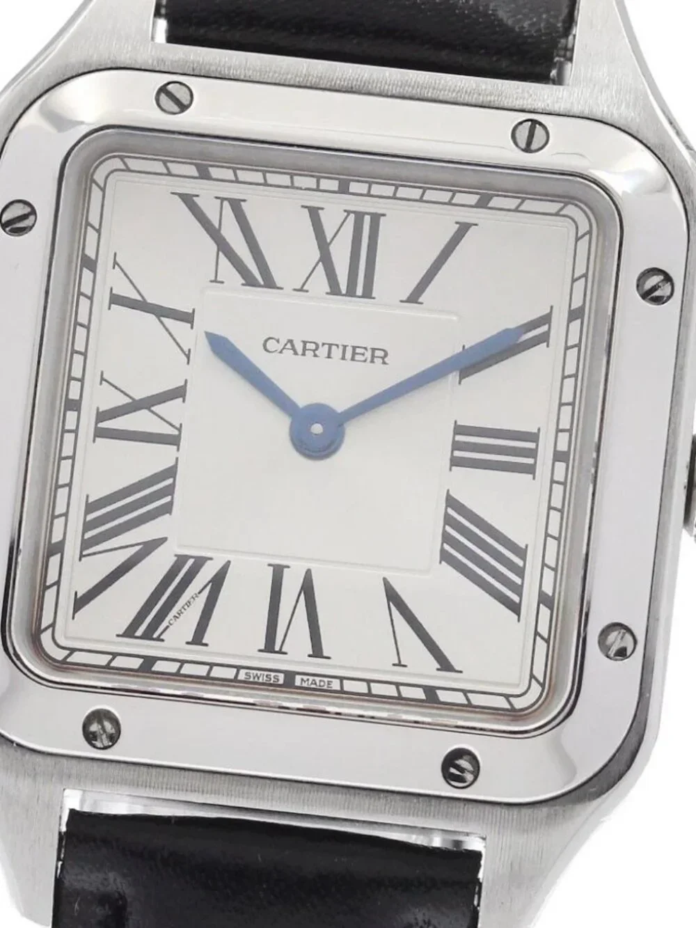 CARTIER Santos Dumont SM WSSA0023 Silver Dial Quartz Ladies Watch_963330